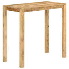 Bar Table 112x55x108 cm Solid Wood Mango Solid mango wood