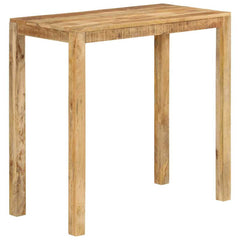 Bar Table 112x55x108 cm Solid Wood Mango Solid mango wood