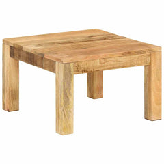 Coffee Table Solid Wood Mango Depth 55 cm 55 cm 35 cm Solid mango wood