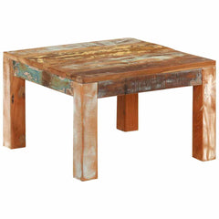 Coffee Table Solid Wood Mango Depth 55 cm 55 cm 35 cm Solid reclaimed wood