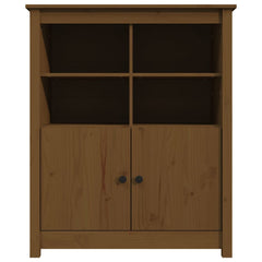 vidaXL Sideboard Honey Brown 83x41.5x100 cm Solid Wood Pine 6