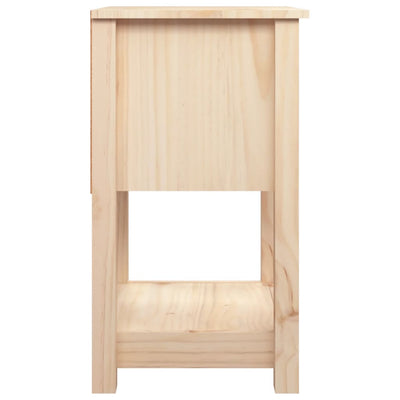 Bedside Cabinet 40x35x61.5 cm Solid Wood Pine