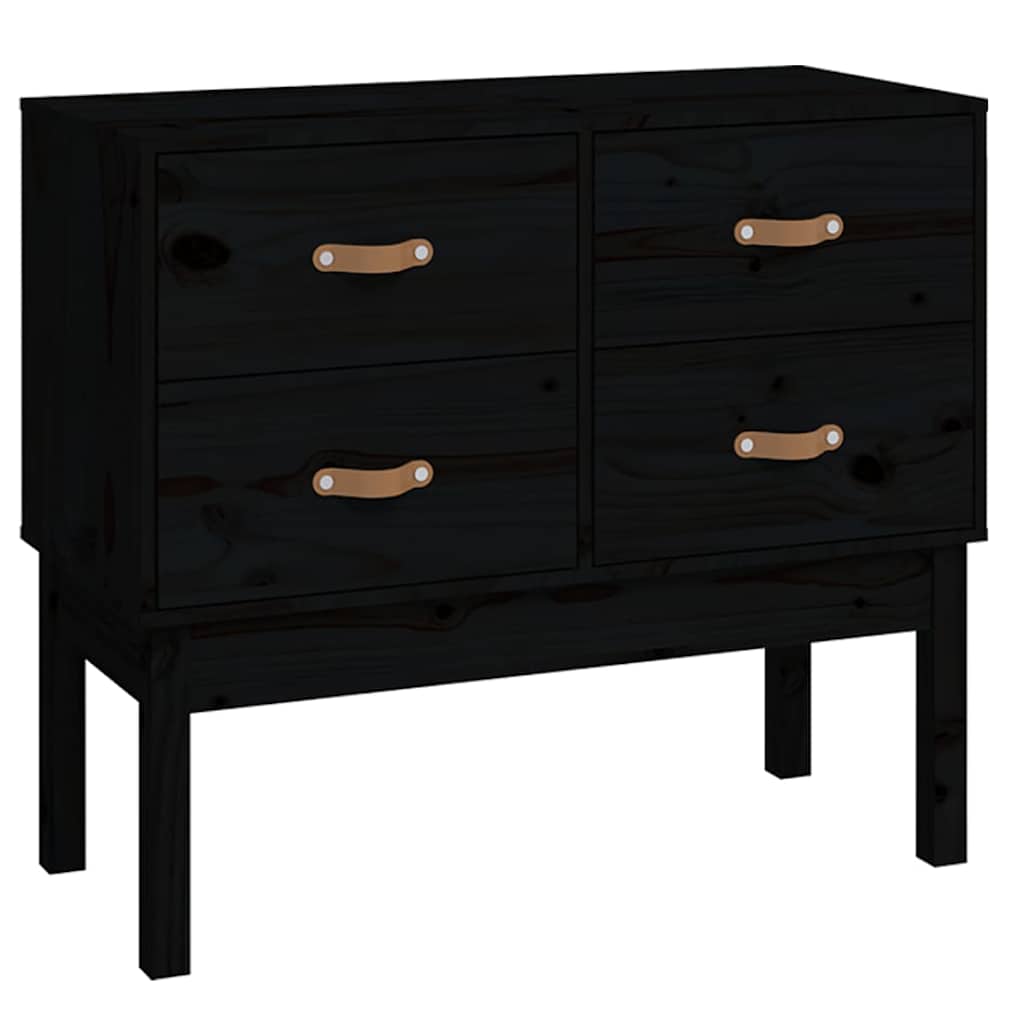 Console Cabinet Solid Wood Pine