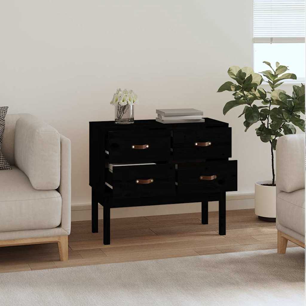 Console Cabinet Solid Wood Pine