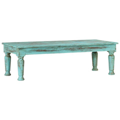 vidaXL Coffee Table 110x50x34 cm Solid Wood Reclaimed 1