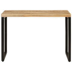 vidaXL Dining Table 110x50x76 cm Solid Wood Mango 2