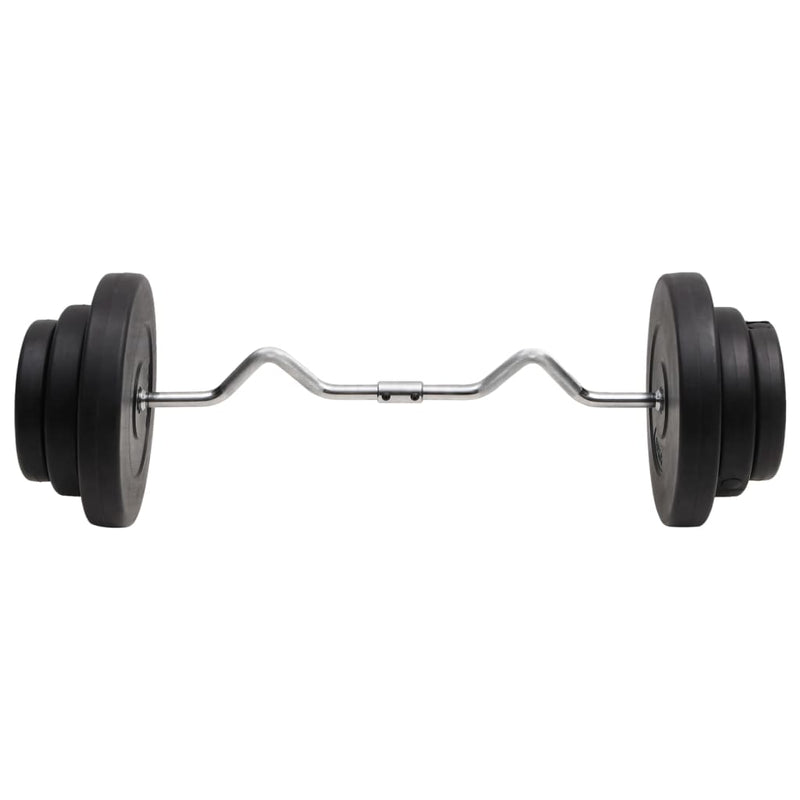 Curl Barbell with Plates 60 kg