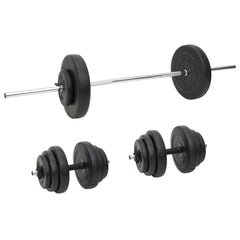 Barbell Set 30 kg Barbell + dumbbell 60 kg