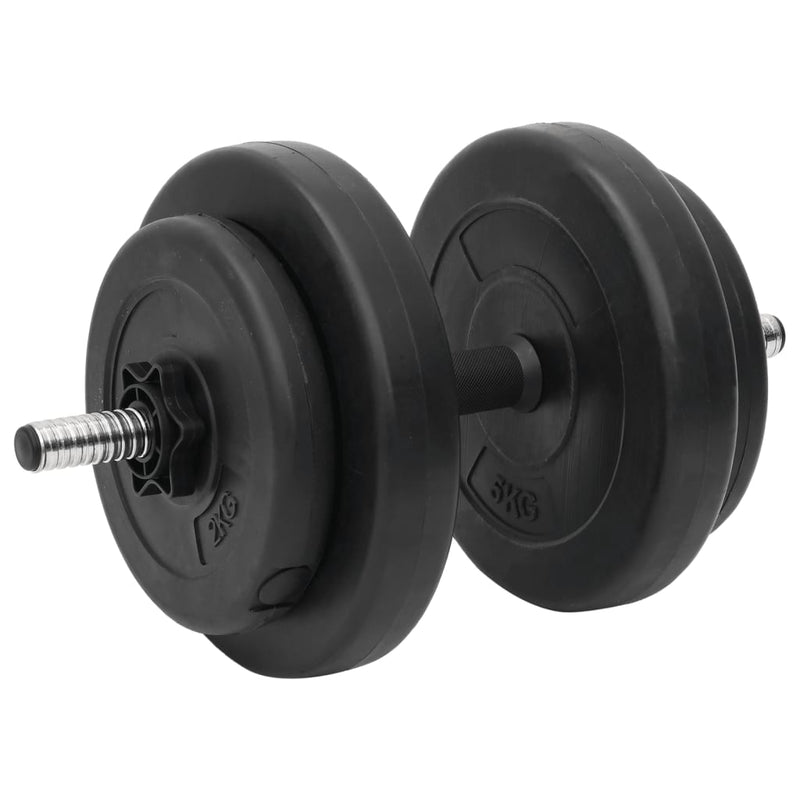 Curl Barbell and Dumbbell with Plates 60 kg