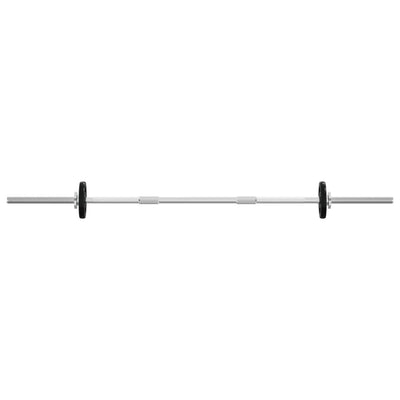 Barbell and Dumbbell with Plates 60 kg Cast Iron