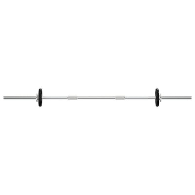 Barbell and Dumbbell with Plates 90 kg Cast Iron