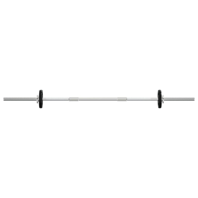 Barbell and Dumbbell with Plates 90 kg Cast Iron