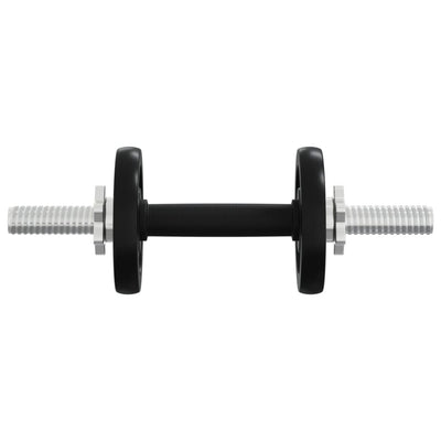 Barbell and Dumbbell with Plates 90 kg Cast Iron