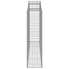 Arched Gabion Baskets Galvanised Iron