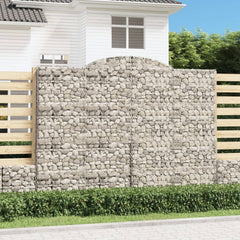 Arched Gabion Baskets Galvanised Iron
