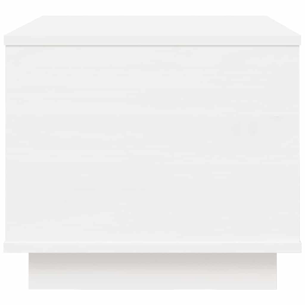 Coffee Table 40x50x35 cm Solid Wood Pine White