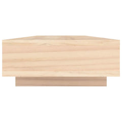 vidaXL Monitor Stand 100x27x14 cm Solid Wood Pine 6
