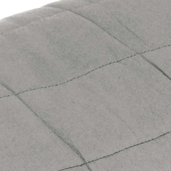vidaXL Weighted Blanket Grey 120x180 cm 5 kg Fabric 4