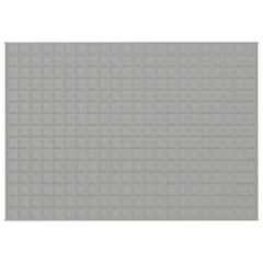 vidaXL Weighted Blanket Grey 155x220 cm 7 kg Fabric 3