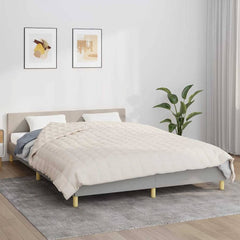 Weighted Blanket Light Fabric Cream 9 kg 200 cm 225 cm