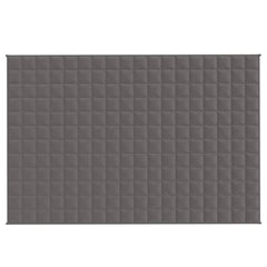 vidaXL Weighted Blanket Grey 120x180 cm 9 kg Fabric 3