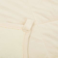 vidaXL Weighted Blanket Light Cream 200x225 cm 13 kg Fabric 5