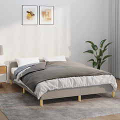 vidaXL Weighted Blanket with Cover Grey 120x180 cm 5 kg Fabric 1