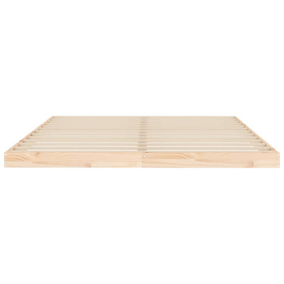 Bed Frame 160x200 cm Solid Wood Pine