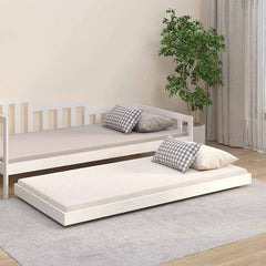 vidaXL Bed Frame without Mattress Solid Wood Pine