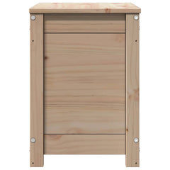 vidaXL Storage Box 60x32x45.5 cm Solid Wood Pine 6
