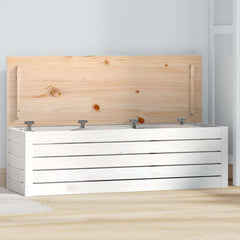 vidaXL Storage Box 89x36.5x33 cm Solid Wood Pine
