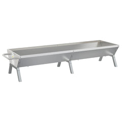 BBQ Tray Silver Stainless Steel 158 cm 31 cm