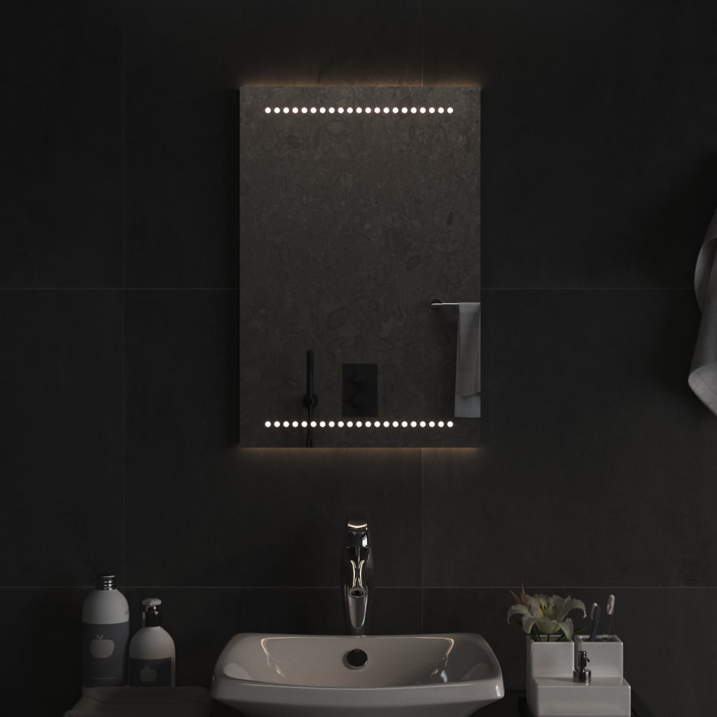 vidaXL LED Bathroom Mirror 40x60 cm 3