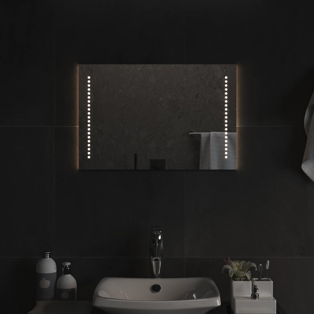 vidaXL LED Bathroom Mirror 40x60 cm 1