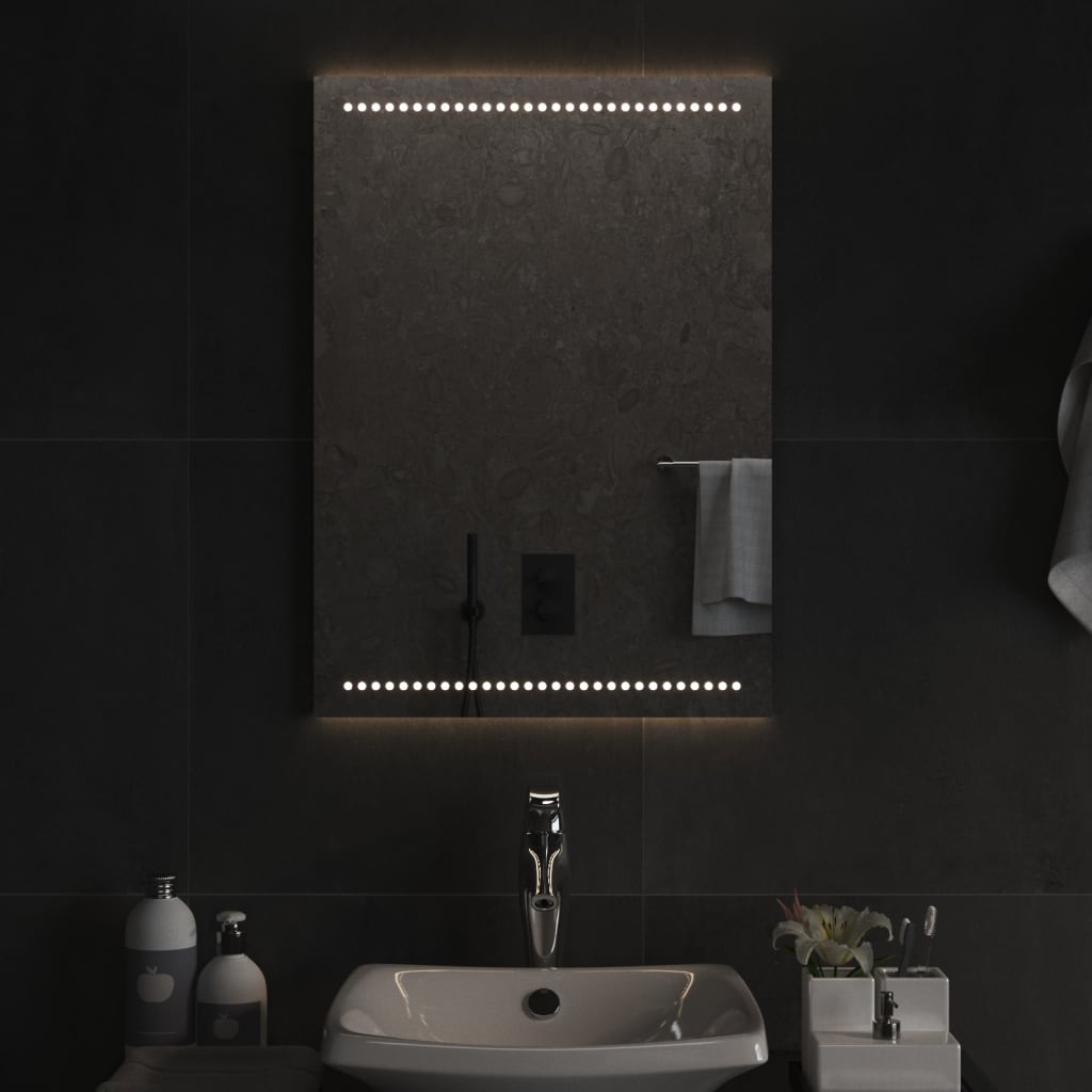 vidaXL LED Bathroom Mirror 50x70 cm 3