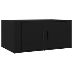 vidaXL Coffee Table Black 80x50x36 cm Engineered Wood 2