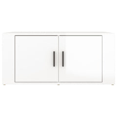 vidaXL Coffee Table High Gloss White 80x50x36 cm Engineered Wood 5