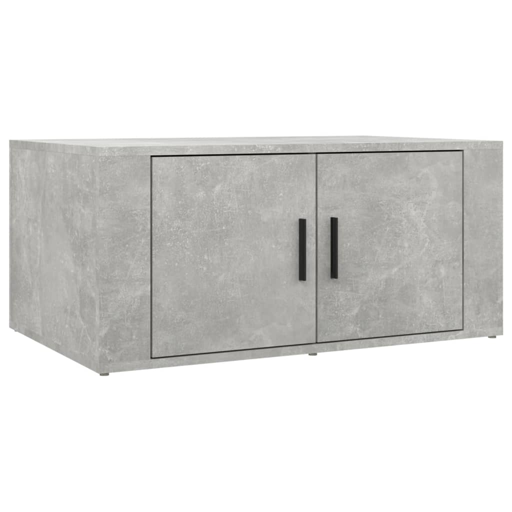 vidaXL Coffee Table Concrete Grey 80x50x36 cm Engineered Wood 2