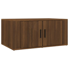 vidaXL Coffee Table Brown Oak 80x50x36 cm Engineered Wood 2