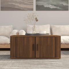 vidaXL Coffee Table Brown Oak 80x50x36 cm Engineered Wood 1