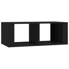 vidaXL Coffee Table Black 100x50x36 cm Engineered Wood 2