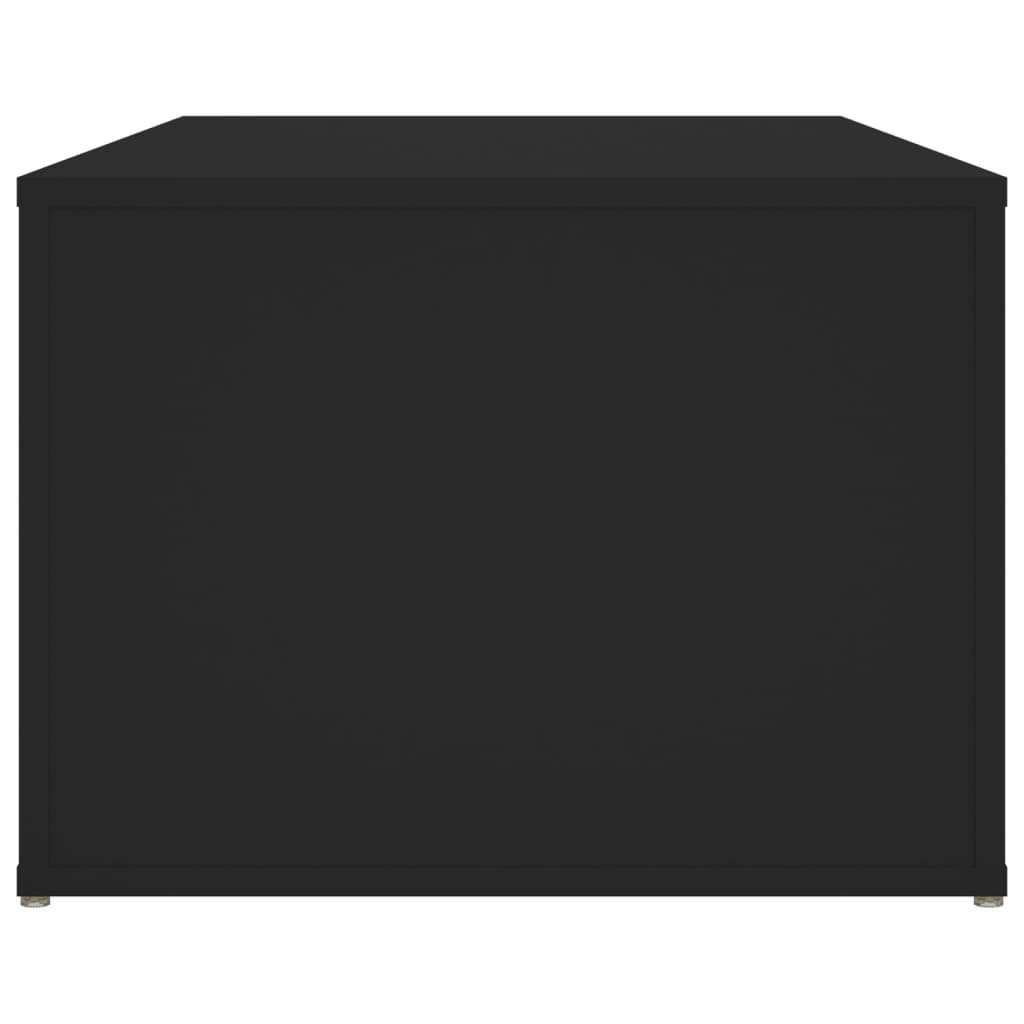 vidaXL Coffee Table Black 100x50x36 cm Engineered Wood 6