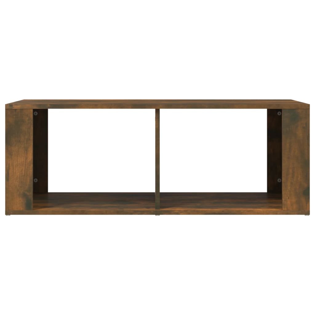 vidaXL Coffee Table Smoked Oak 100x50x36 cm Engineered Wood 5