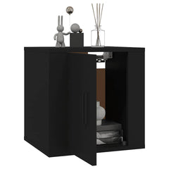 Wall-mounted TV Cabinet Set 40x34,5x40 cm 2 Black 40 cm