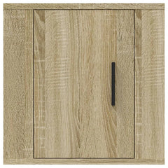 vidaXL 2 Piece Wall-mounted TV Cabinet Set Sonoma Oak 40x34,5x40 cm 5