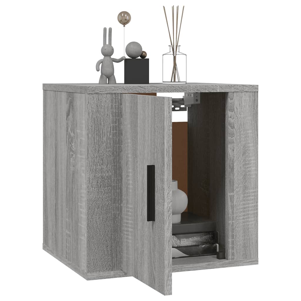 Wall-mounted TV Cabinet Set 40x34,5x40 cm 2 Grey sonoma 40 cm