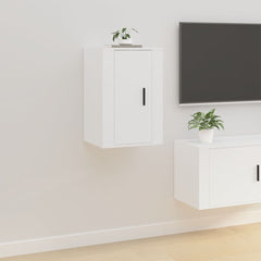 vidaXL 2 Piece Wall-mounted TV Cabinet Set White 40x34,5x60 cm 3