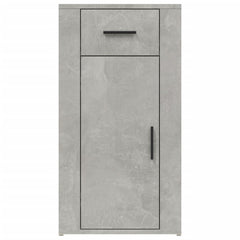 vidaXL Desk Cabinet Concrete Grey 40x49x75 cm Engineered Wood 6