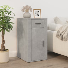 vidaXL Desk Cabinet Concrete Grey 40x49x75 cm Engineered Wood 1