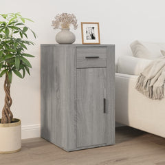 vidaXL Desk Cabinet Grey Sonoma 40x49x75 cm Engineered Wood 1